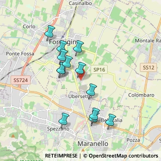 Mappa Strada delle Fornaci, 41043 Modena MO, Italia (1.74538)
