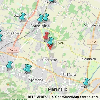 Mappa Strada delle Fornaci, 41043 Modena MO, Italia (3.10333)
