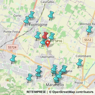 Mappa Strada delle Fornaci, 41043 Modena MO, Italia (2.6255)