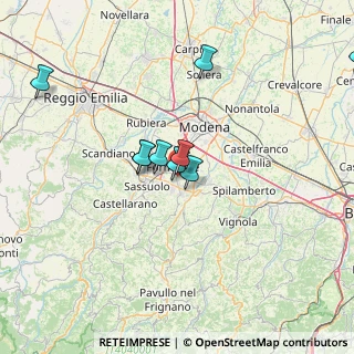 Mappa Strada delle Fornaci, 41043 Modena MO, Italia (19.95182)