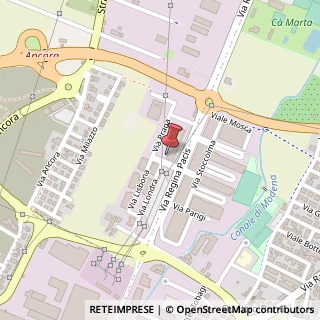 Mappa Via Regina Pacis, 57, 41049 Sassuolo, Modena (Emilia Romagna)