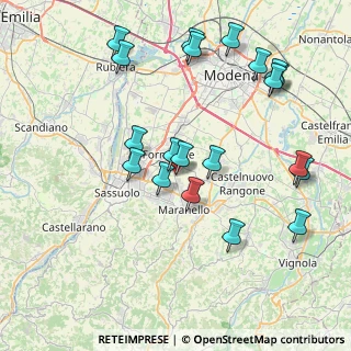 Mappa Via dei Produttori, 41043 Formigine MO, Italia (8.7685)