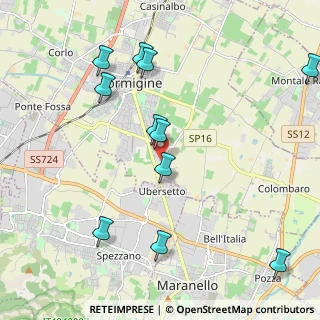 Mappa Via dei Produttori, 41043 Formigine MO, Italia (2.34727)