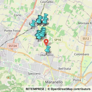 Mappa Via dei Produttori, 41043 Formigine MO, Italia (1.4705)