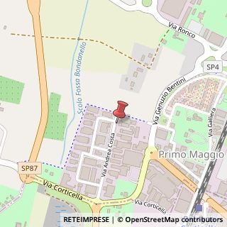 Mappa Via Andrea Costa, 39-43, 40013 Castel Maggiore, Bologna (Emilia Romagna)