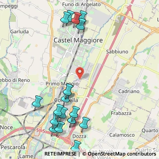 Mappa Via Magistrini, 40013 Castel Maggiore BO, Italia (2.7155)