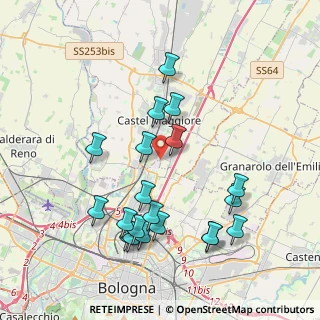 Mappa Via Magistrini, 40013 Castel Maggiore BO, Italia (4.14)