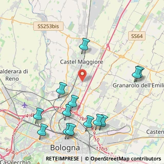 Mappa Via Magistrini, 40013 Castel Maggiore BO, Italia (5.25462)