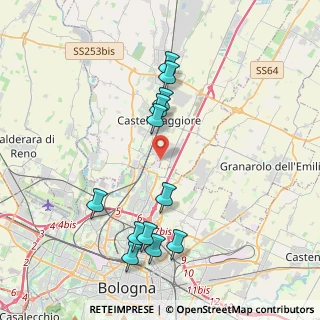 Mappa Via Magistrini, 40013 Castel Maggiore BO, Italia (4.135)