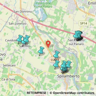 Mappa Spilamberto, 41057 Spilamberto MO, Italia (2.45)