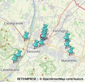 Mappa Viale Pordoi, 41049 Sassuolo MO, Italia (3.27364)