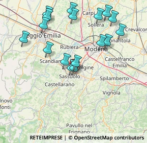 Mappa Viale Pordoi, 41049 Sassuolo MO, Italia (16.70824)