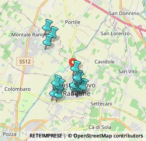 Mappa Via per Modena, 41051 Castelnuovo Rangone MO, Italia (1.46533)