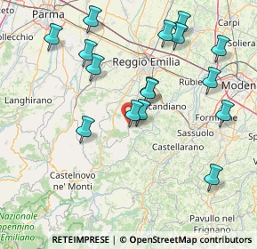 Mappa Via Salone, 42030 Viano RE, Italia (16.83688)
