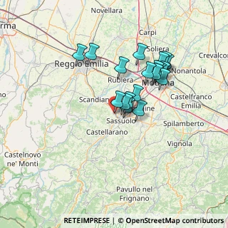 Mappa Via Fratelli Cervi, 42013 Casalgrande RE, Italia (12.12158)