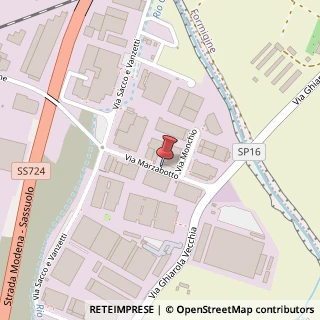 Mappa Via Marzabotto, 16, 41042 Fiorano Modenese, Modena (Emilia Romagna)