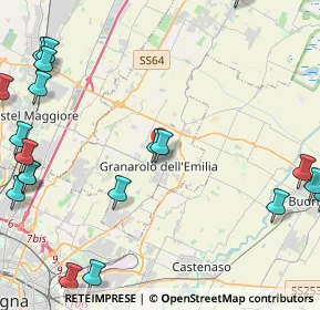 Mappa Via Dublino, 40057 Granarolo dell'Emilia BO, Italia (6.5365)