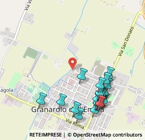 Mappa Via Dublino, 40057 Granarolo dell'Emilia BO, Italia (0.58)