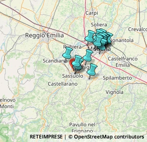 Mappa Via Praga, 41049 Sassuolo MO, Italia (11.0405)