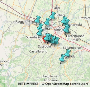 Mappa Via Praga, 41049 Sassuolo MO, Italia (10.36765)