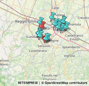 Mappa Via Praga, 41049 Sassuolo MO, Italia (10.494)