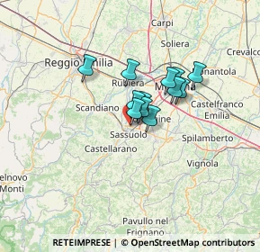 Mappa Via Praga, 41049 Sassuolo MO, Italia (8.29167)