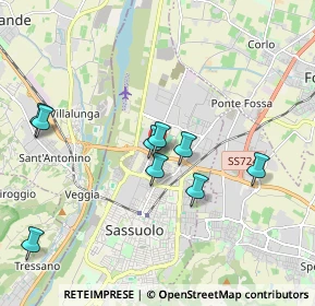 Mappa Via Mosca, 41049 Sassuolo MO, Italia (2.32909)