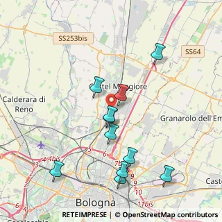 Mappa Via Bentini, 40013 Castel Maggiore BO, Italia (4.00273)