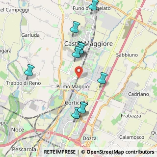 Mappa Via Bentini, 40013 Castel Maggiore BO, Italia (1.93636)