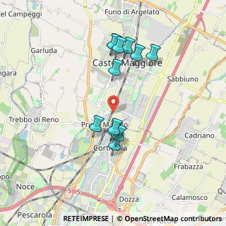 Mappa Via Bentini, 40013 Castel Maggiore BO, Italia (1.70417)
