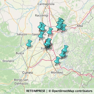Mappa Via Gino de Marchi, 12045 Fossano CN, Italia (11.065)