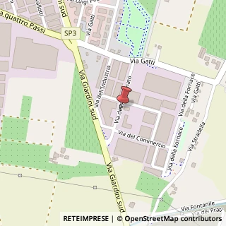 Mappa Via dell'Artigianato, 46/48, 41043 Formigine, Modena (Emilia Romagna)