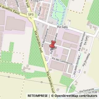 Mappa Via dell'Artigianato, 66, 41043 Formigine, Modena (Emilia Romagna)