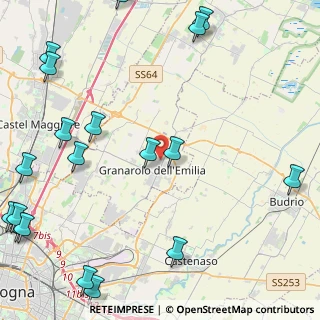 Mappa Via Lavinia Fontana, 40057 Granarolo dell'Emilia BO, Italia (6.839)