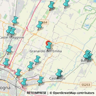 Mappa Via Lavinia Fontana, 40057 Granarolo dell'Emilia BO, Italia (6.518)