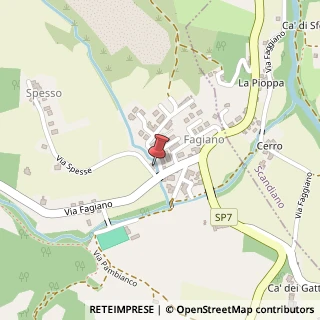 Mappa Via Spesse, 7, 42030 Fagiano RE, Italia, 42030 Viano, Reggio nell'Emilia (Emilia Romagna)