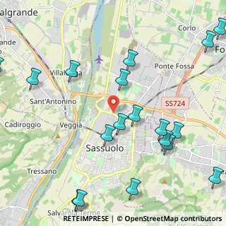 Mappa Via Berna, 41049 Sassuolo MO, Italia (3.019)