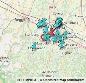 Mappa Via Berna, 41049 Sassuolo MO, Italia (10.3575)