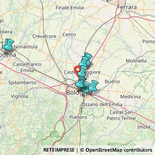 Mappa Via Corticella, 40013 Castel Maggiore BO, Italia (15.5)