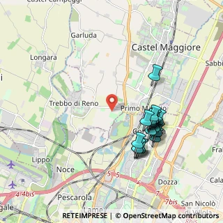 Mappa Via Corticella, 40013 Castel Maggiore BO, Italia (1.86)