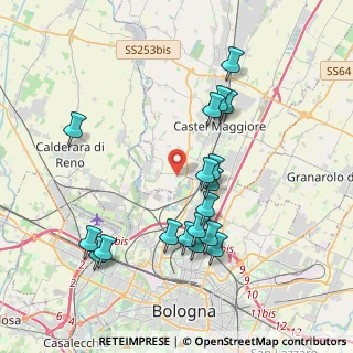 Mappa Via Corticella, 40013 Castel Maggiore BO, Italia (3.94389)