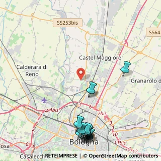Mappa Via Corticella, 40013 Castel Maggiore BO, Italia (5.912)