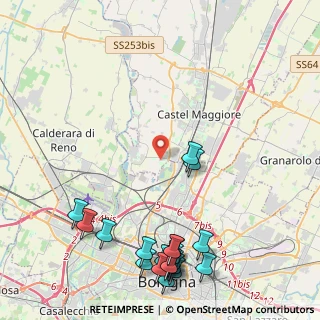 Mappa Via Corticella, 40013 Castel Maggiore BO, Italia (5.9145)