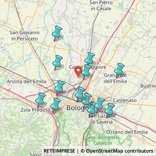 Mappa Via Corticella, 40013 Castel Maggiore BO, Italia (7.48308)