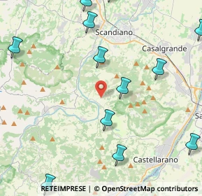 Mappa Via Braglia, 42019 Scandiano RE, Italia (6.30467)
