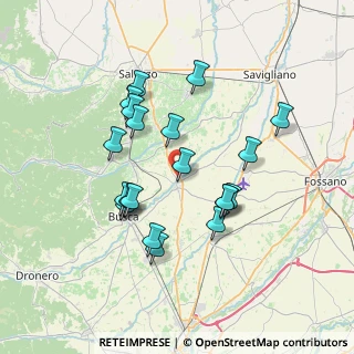 Mappa Via Donatori di Sangue, 12020 Villafalletto CN, Italia (6.7105)