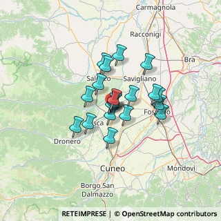 Mappa Via Donatori di Sangue, 12020 Villafalletto CN, Italia (9.07)