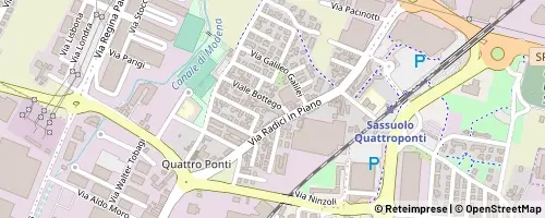 Mappa Sassuolo
