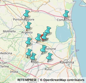 Mappa Via Reale Voltana, 48011 Alfonsine RA, Italia (12.67818)