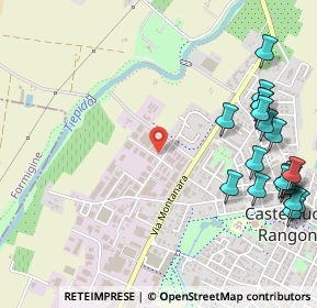 Mappa Via della Scienza, 41051 Castelnuovo Rangone MO, Italia (0.7285)